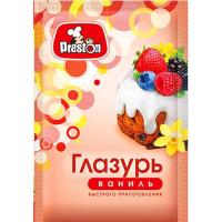 Глазурь с ароматом ванилина, Престон, 50 г х 20 шт.