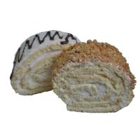 Рулет Нежность бисквитный нарезной, Кондика, 3 кг.