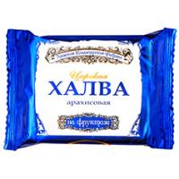 Халва царская арахисовая на фруктозе, Азовская КФ, 180 г.